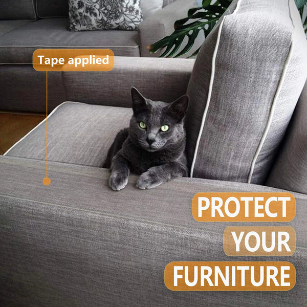 1/2PCS 3M Anti-Scratch Cat Training Tape Furniture Sofa Couch Protector Sticker