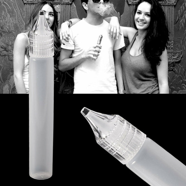 10x Squeezable Empty Plastic Needle Tip Oil Liquid Dropper Bottle Eye Drop 15ML