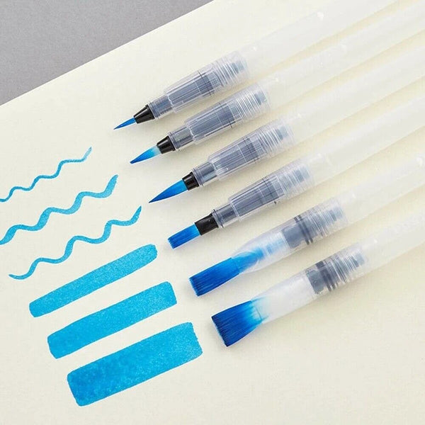 Artist Ink Water Brush Pen Set For Watercolor Calligraphy Painting Drawing