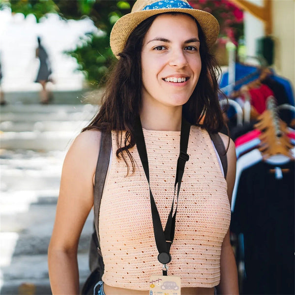 Universal Mobile Phone Lanyard Crossbody Hanging Neck Strap Patch Cord Rope