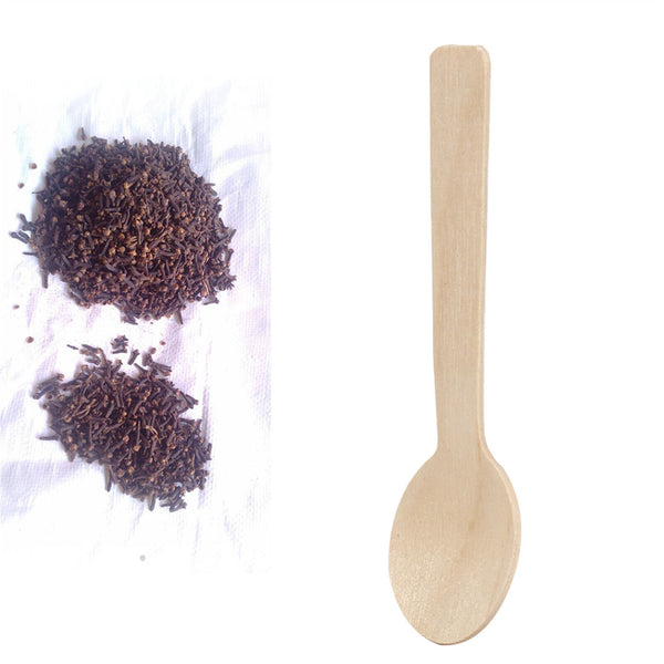 100-2000x Recycle Disposable Wooden Spoon Eco friendly Compostable Wedding Party