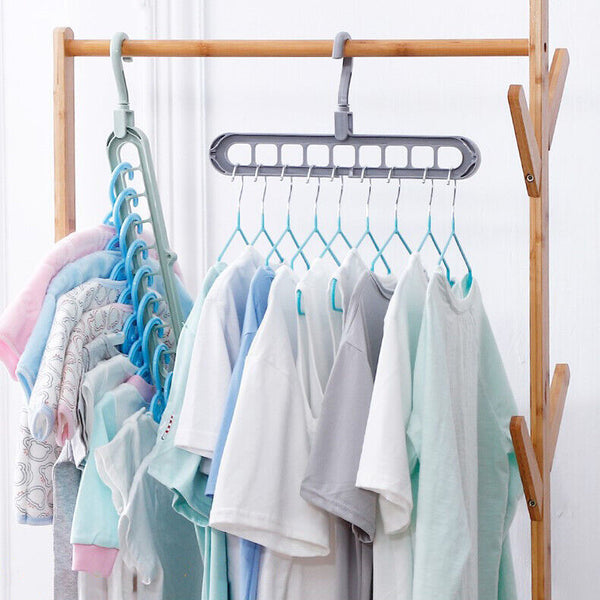 Clothes Storage Rack Clothes Garment Rail Stand Wardrobe Shelf Organiser Hanger