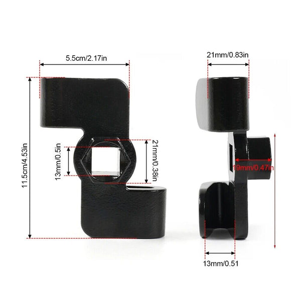 Universal Wrench Extender Adaptor For 1/2''Drive Wrench Extend Leverage