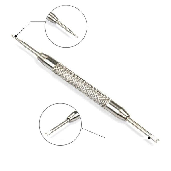 Wrist Watch Band Repair Tool Kit Spring Bar Pins Link Remover Tools Watchmakers - Lets Party