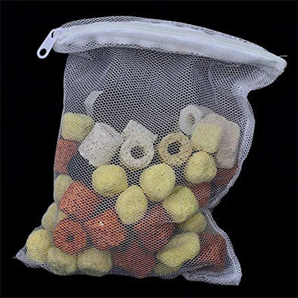20PCS Aquarium Filter Bags Fish Tank Bio Ball Media Mesh Storage Zipper Bag AUS