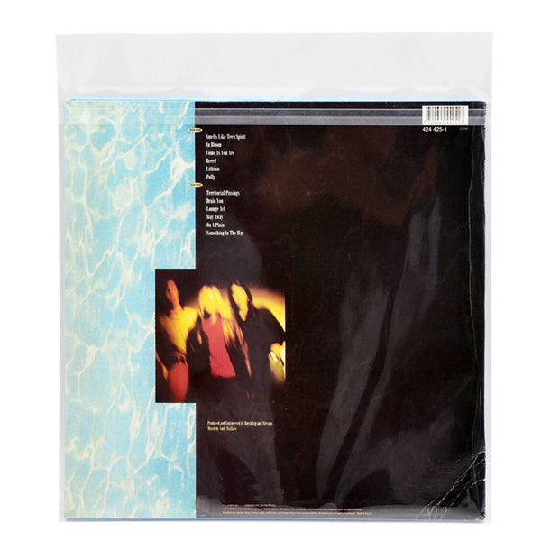 100/200PCS CD DVD Clear Plastic Sleeves + Sleeve Flap Hold 1 Disc Storage New AU