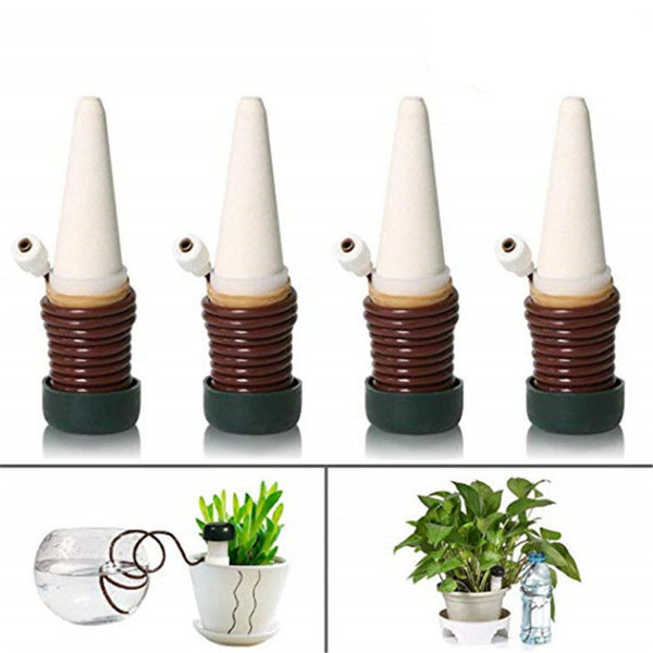 10x Automatic Watering Spikes System Houseplant Garden Plant Self-Watering Syste