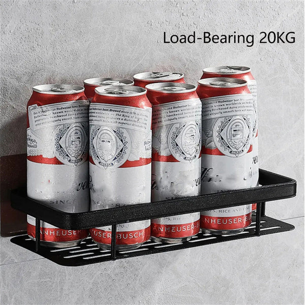 2PCS Self Adhesive Shower Shelf Bathroom Shower Caddy Rack Storage Organiser