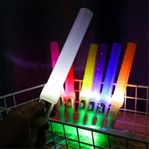 10X Glow Sticks Light 15 Pattern Stick LED Lamp Lantern Concert Party Prop Gifts