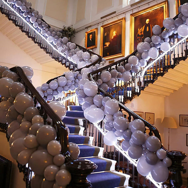 20x Latex Balloons 10inch/25cm Grey Pearl Retro Balloon Party Wedding Birthday