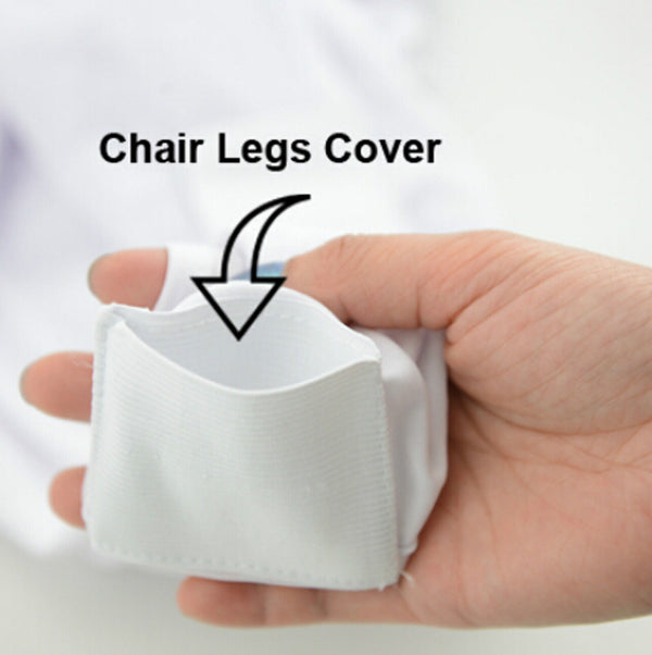 5x Royal Blue Chair Covers Full Seat Cover Spandex Stretch Banquet Wedding Party