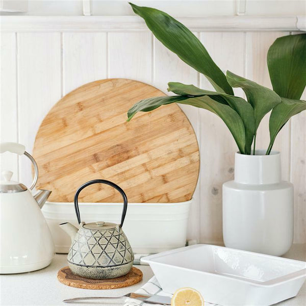 12PCS Cup Coasters Coffee Pad With Rack Nordic Mandala Round Cork Coaster New AU