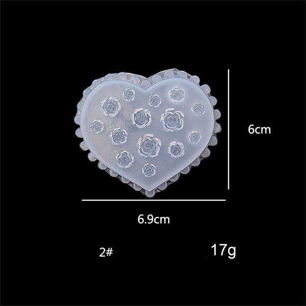 5PCS DIY Craft Tools Earring Making Clay Molds Flower Mould Polymer Clay Cutters