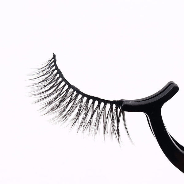 Magnetic False Eyelashes Natural Eye Lashes Extension Liquid Eyeliner Tweezer