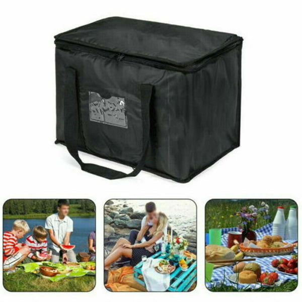 Large Food Delivery Insulated Bags Pizza Takeaway Thermal Warm Cold Bag Ruck Hot