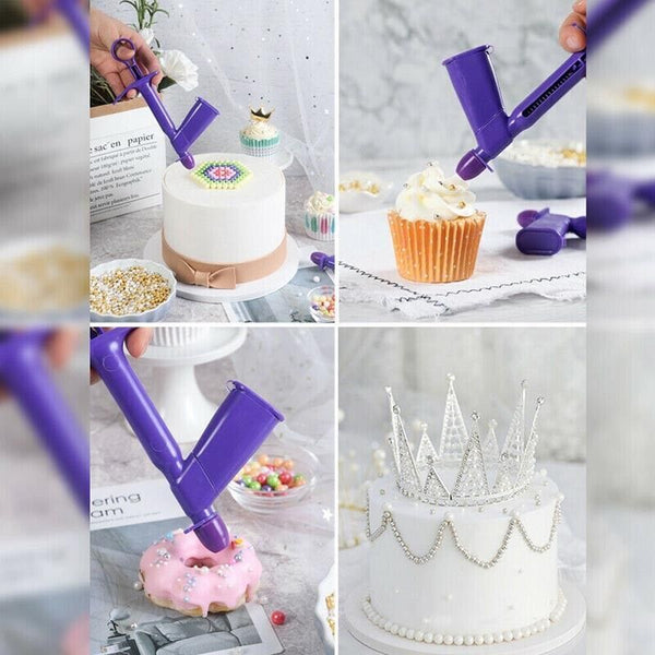 Plastic Pearl Applicator Edible Cake Sugar Ball Cake Decorating Tool w4Converter