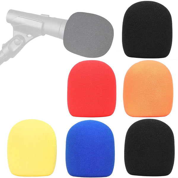 Handheld Stage Microphone Karaoke Windscreen Sponge Foam Mic Shield Cover