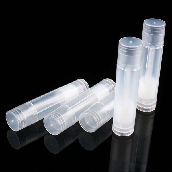 200X Empty Lip Balm Lip Gloss Tubes Lipstick Stick Tube Bottle Container ClearAU - Lets Party