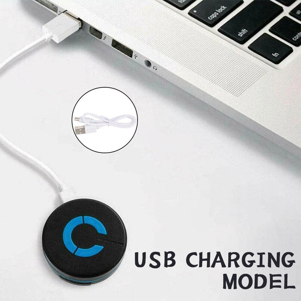 Mini Electric Neck Back Massager EMS Cervical Massage Patch Relief Pain Portable - Lets Party