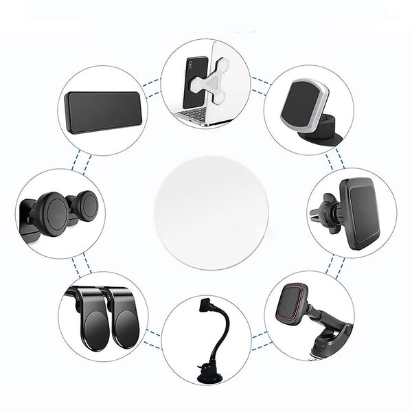 10PCS Replacement Metal Plate Disc for Magnetic Mount Holder Round Shape New AU