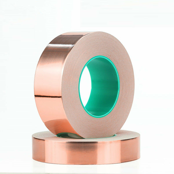 Double Sided Copper Foil Tape 10m x 50mm EMI Shielding Conductive Adhesive Tapes