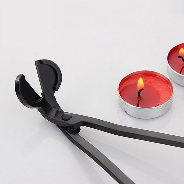 Steel Candle Wick Trimmer Oil Lamp Trim Scissor Cutter Tool Hook Clipper Candles