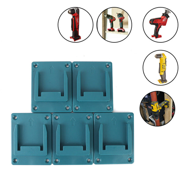 AU Slots Tool Holder For Bosch/Makita Bracket 14.4V Lithium Battery Machine Rack