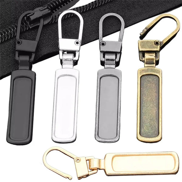 10PCS Replacement Zipper Pull Fixer Slider Puller Zip Head Repair Clothes Craft