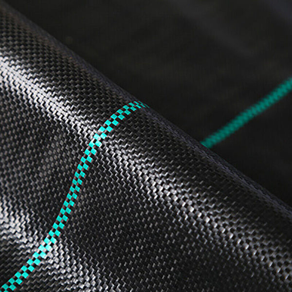 10/20/30/50/100M Weedmat Weed Control Mat Matting Woven Fabric Plant PE AU