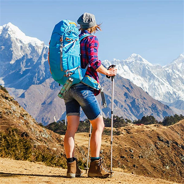 20x Aluminum Snap Hook Carabiner D-Ring Key Chain Clip Keychain Hiking Camp NEW