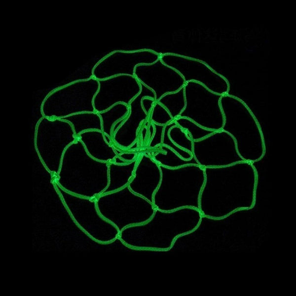 Glow In The Dark Fluorescence Light Up Basketball Net Shooting Basketball Hoop