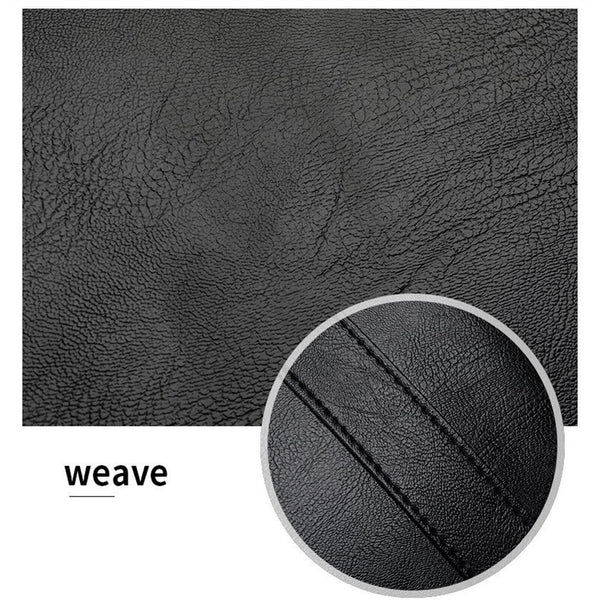 Women PU Leather Handbag Large Capacity Durable Shoulder Tote Bag W/ Side Pocket