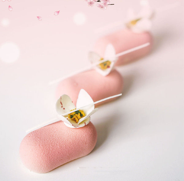 8 Holes Mousse Cake Flexible Silicone Mold Candy Chocolate Cake Jelly Mould AU