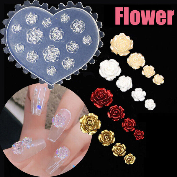 5PCS DIY Craft Tools Earring Making Clay Molds Flower Mould Polymer Clay Cutters