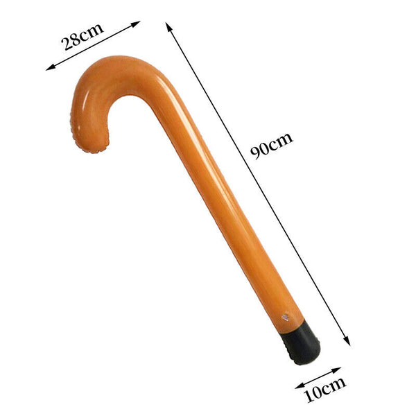 Inflatable Walking Cane – Granny & Grandpa Costume Accessory