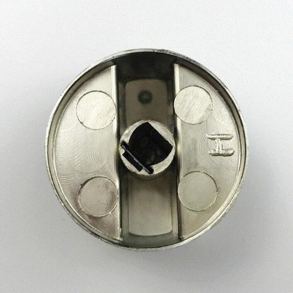 4PCS Stoves Stove 6mm Universal Knobs Oven Knob Silver Control Cooker Gas AU