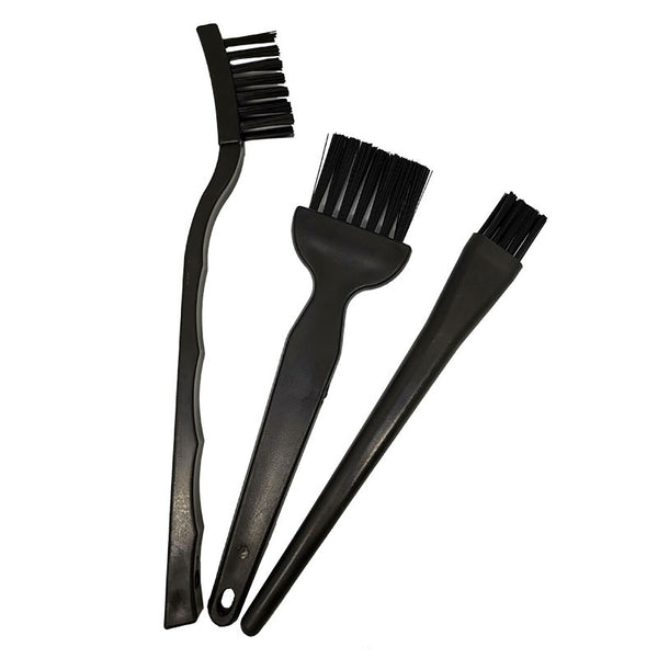 6X Anti-Static Keyboard Cleaning Kit Black Plastic Laptop PC Dust Cleaner Brush