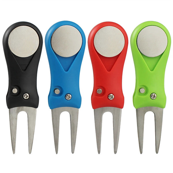 Golf Ball Marker Repairer Pitch Pitch mark Divot Repair Blade Tool Golf Divot