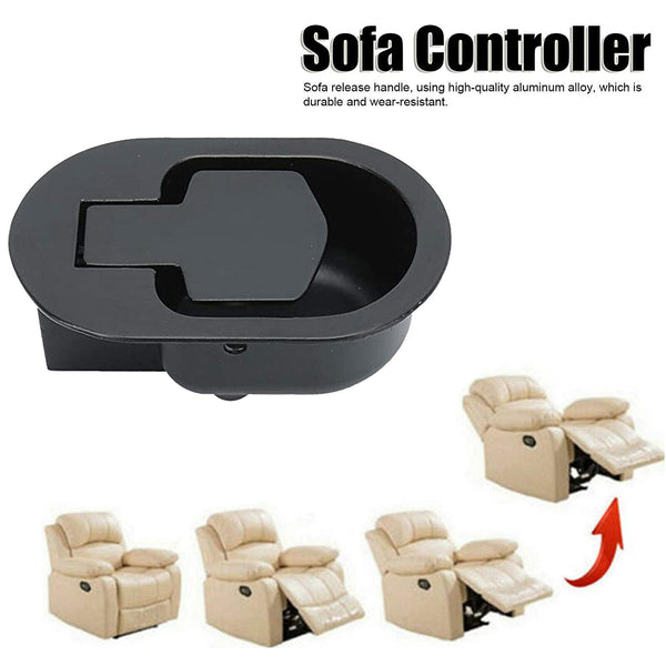 Replacement Metal Sofa Handle Recliner Chair Couch Durable Release Lever Black