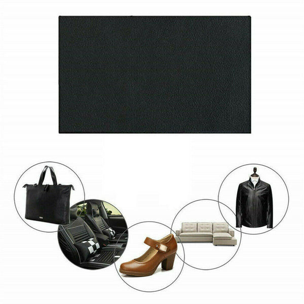 Self Adhesive Leather Repair Patches Kit Sofa Couch Car Seats Patching Tool PU