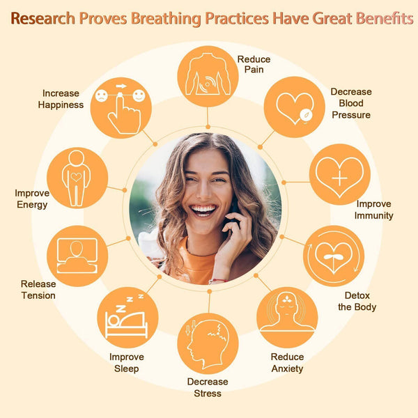 Necklace Stress Relief Necklaces The Breathlace Anxiety Reliever Quit Smoking