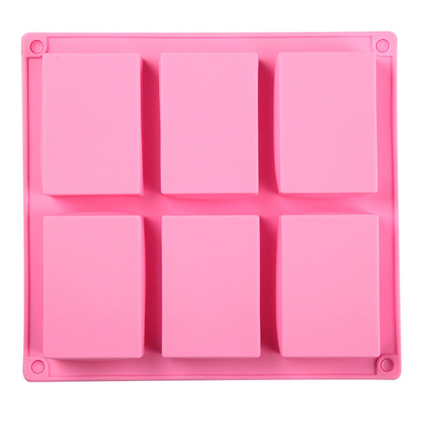 Silicone Soap Mould DIY Handmade Soap Making Rectangle Shape Molds AU