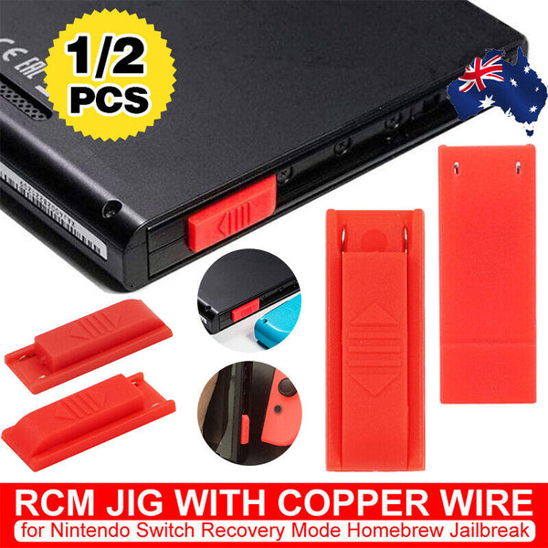 RCM Jig With Copper Wire for Nintendo Switch Recovery Mode Homebrew Jailbreak