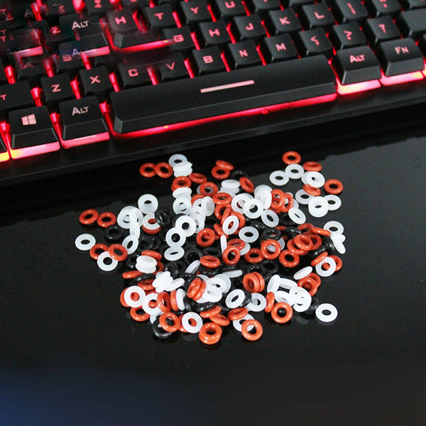 Keycap Rubber O-Ring Keyboard O Rings Switch Dampeners Cherry MX Key Stem 120 Pc