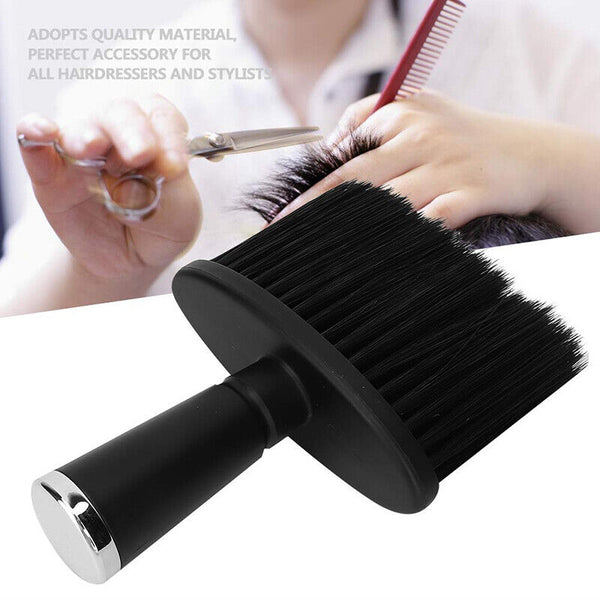 Neck Face Duster Salon Barber Shaving Brush Clean Hairdressing Accessories AU