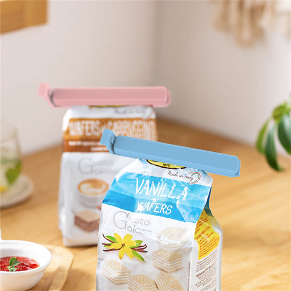 20-60PCS Plastic Sealing Bag Clip Sealer Clamp Kitchen Storage Food Snack Clips
