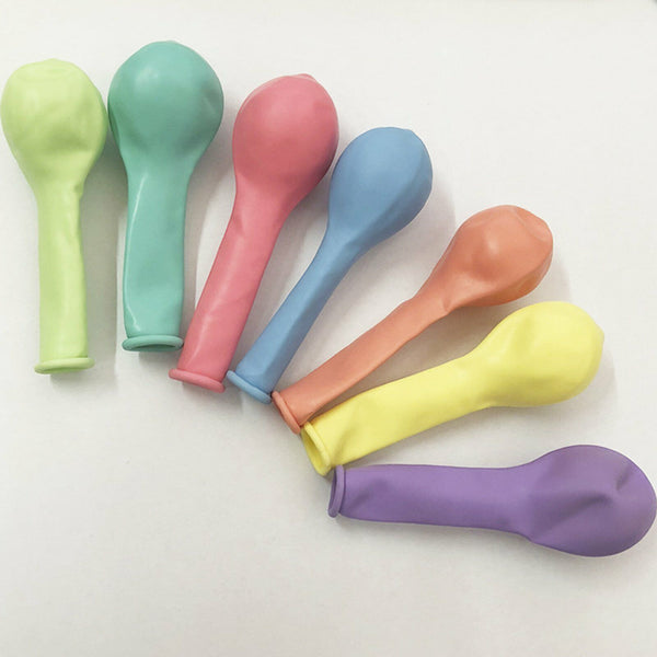 100PCS 12cm Macaron Balloons Pastel Candy Balloon Birthday Party Wedding AU