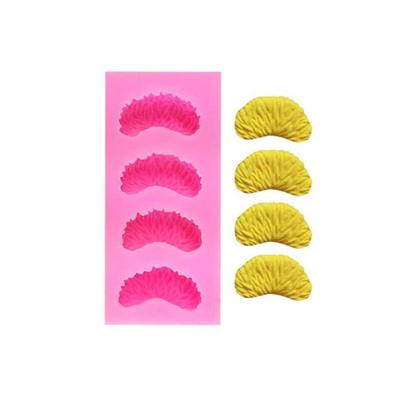 Candle Mold Strawberry Segment Fruit Soap Candles Mulberry Silicone 3D Mould DIY