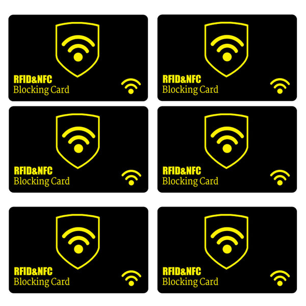 RFID Blocking Card Anti Scan Guard ID Credit Card Wallet Shield Protector