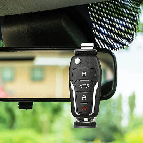 Car Sun Visor Clip Holder Adjustable Mount Stand Gate Garage Door Remote Control